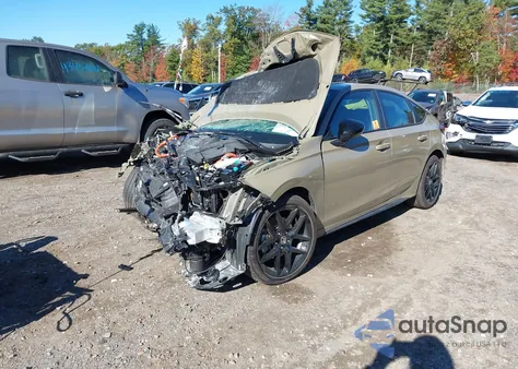 2025 Honda Civic Hybrid Sport from USA, damaged, VIN 19XFL4H84SE017204